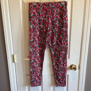 J. Crew Floral Print Leggings